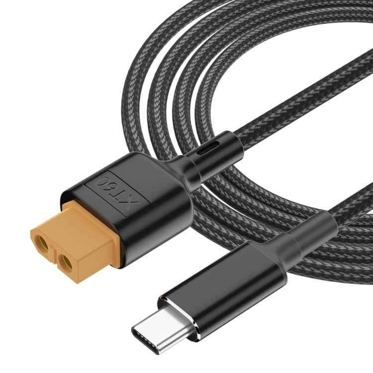 Cable de datos USB-C / Type-C a XT60, longitud: 100 cm, 100cm