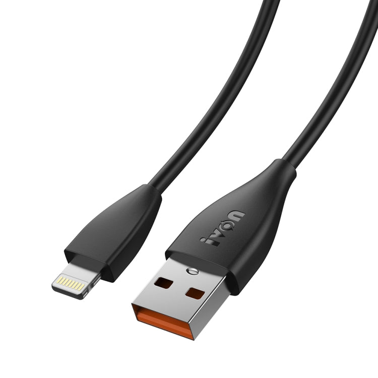 Cable de datos de carga rápida IVON CA87 USB a TPE de 8 pines, longitud del cable: 1 m, 8 Pin