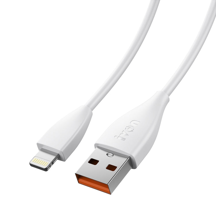 Cable de datos de carga rápida IVON CA87 USB a TPE de 8 pines, longitud del cable: 1 m, 8 Pin