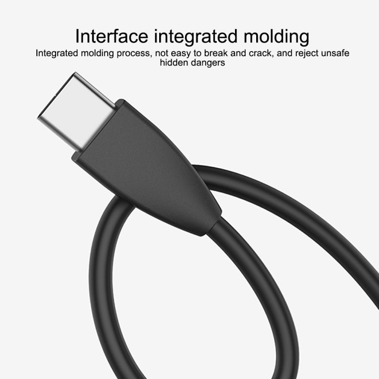 Cable de datos de carga rápida IVON CA87 USB a TPE de 8 pines, longitud del cable: 1 m, 8 Pin