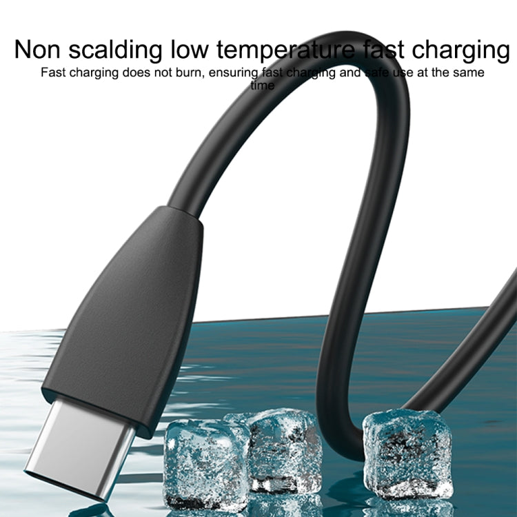 Cable de datos de carga rápida IVON CA87 USB a TPE de 8 pines, longitud del cable: 1 m, 8 Pin
