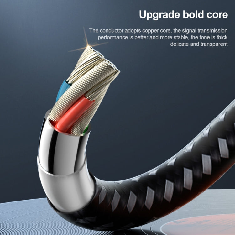 Wei CL-116T Cable de audio Hi-Fi tipo C / USB-C a 3,5 mm