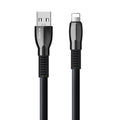 WK WDC-107i 1m 2.4A Serie Saint Zinc Alloy USB a cable de carga de sincronización de datos de 8 pines, 8 Pin