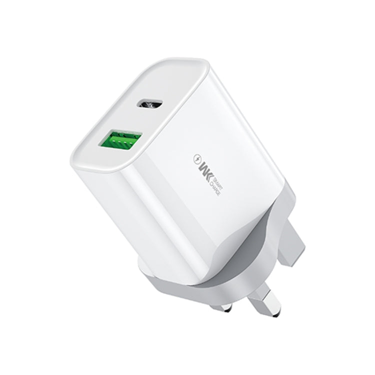Cargador WK WP-U53 QC3.0 Cargador rápido USB tipo C Maxspeed PD de 20 W