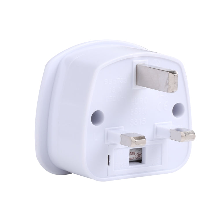Convertidor de enchufe de conversión de energía, enchufe británico de 250V a enchufe europeo, enchufe estadounidense, EU Plug / US Plug to UK Plug