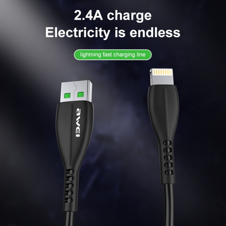 Wei CL-115L 1m 2.4A Cable de carga USB a 8 pines
