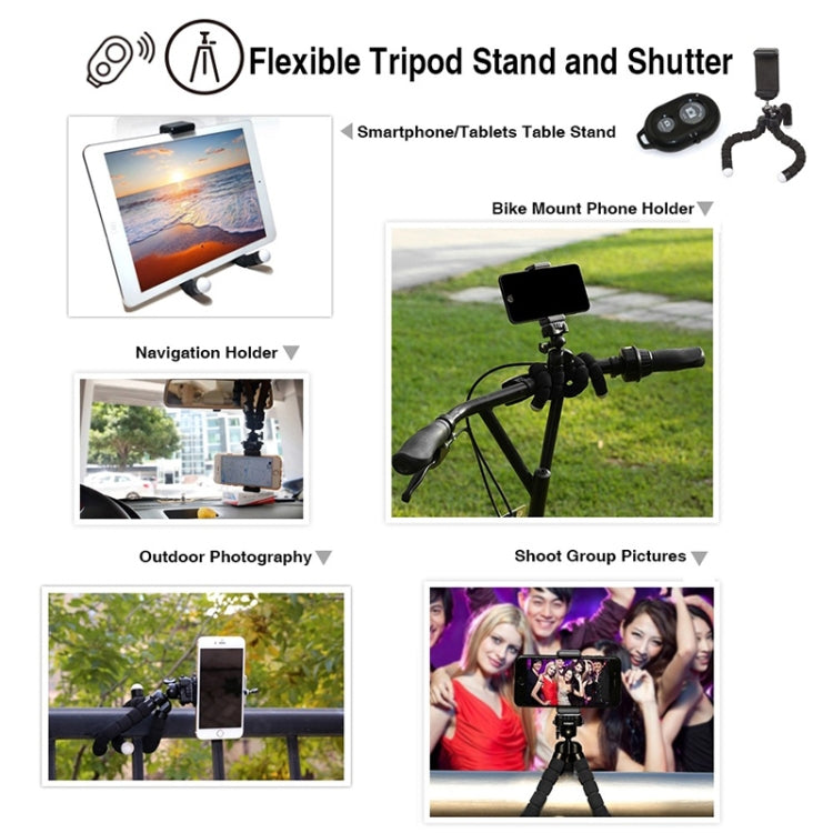 APEXEL APL-T18XBZJ5 Telescopio 4 en 1 18X + Lente gran angular 0.63X + Lente ojo de pez de 198 grados + Lente macro 15X Lente universal para cámara externa de teléfono, APL-T18XBZJ5