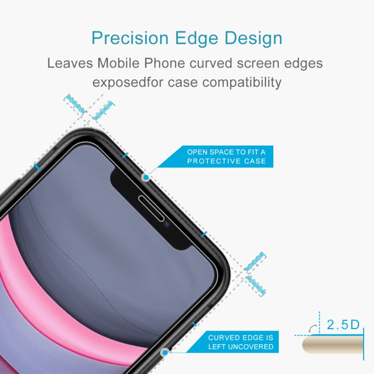 Para iPhone 11 / XR 0,26 mm 9H 2.5D Película de vidrio templado, For iPhone 11 / XR(1 PC)
