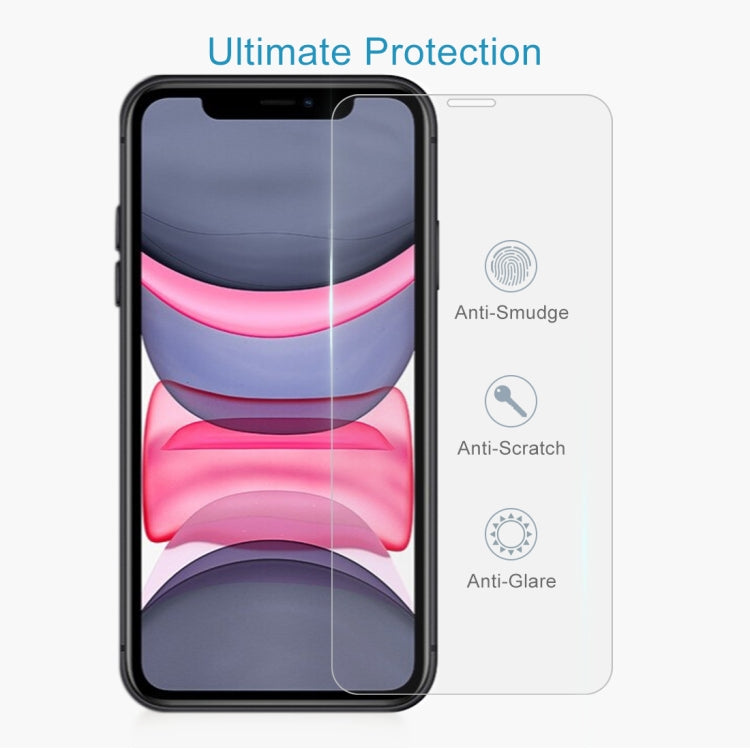 Para iPhone 11 / XR 0,26 mm 9H 2.5D Película de vidrio templado, For iPhone 11 / XR(1 PC)