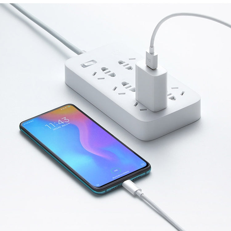 Adaptador de cargador de pared original Xiaomi 18W Cargador rápido USB de un solo puerto, enchufe de EE. UU., 18W