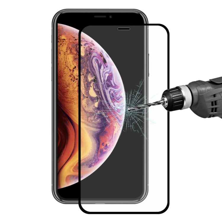 Para iPhone X / XS ENKAY Hat-Prince 0,2 mm 9H 2.5D Película de vidrio templado de pantalla completa, For X / XS (2.5D)