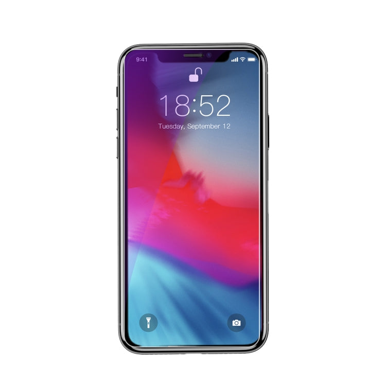 Para iPhone 11 Pro Max / XS Max Baseus Película de vidrio templado anti-rayos azules de 0,3 mm