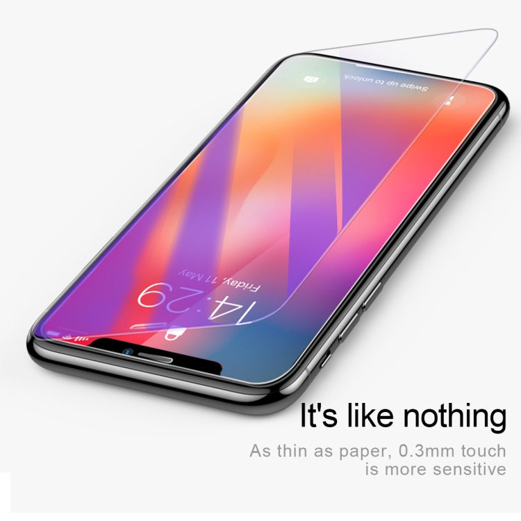 Para iPhone 11 Pro Max / XS Max Baseus Película de vidrio templado anti-rayos azules de 0,3 mm