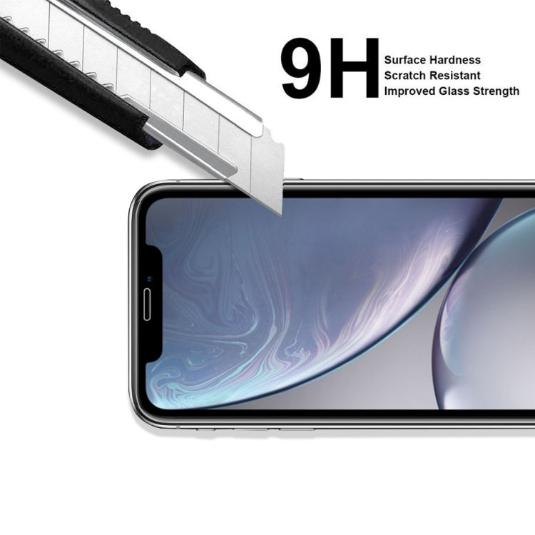 Para iPhone XR 10 piezas ENKAY Hat-Prince 0,26 mm 9H 2.5D Película de vidrio templado, For XR (10 PCS)