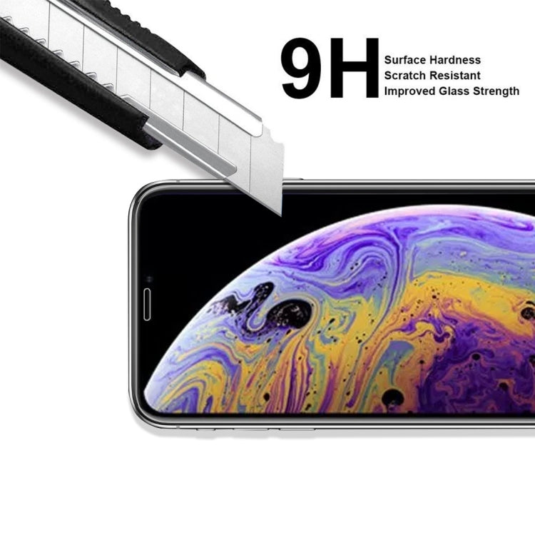 Para iPhone 11 Pro / XS / X 10 piezas ENKAY Hat-Prince 0,26 mm 9H 2.5D Película de vidrio templado, For XS (10 PCS)