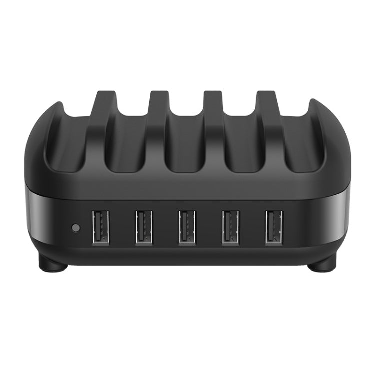 ORICO DUK-5P Estación de carga inteligente con 5 puertos USB de 40 W y soporte para teléfono y tableta, EU Plug