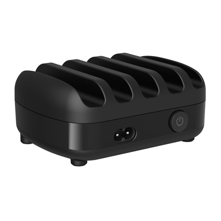 ORICO DUK-5P Estación de carga inteligente con 5 puertos USB de 40 W y soporte para teléfono y tableta, EU Plug