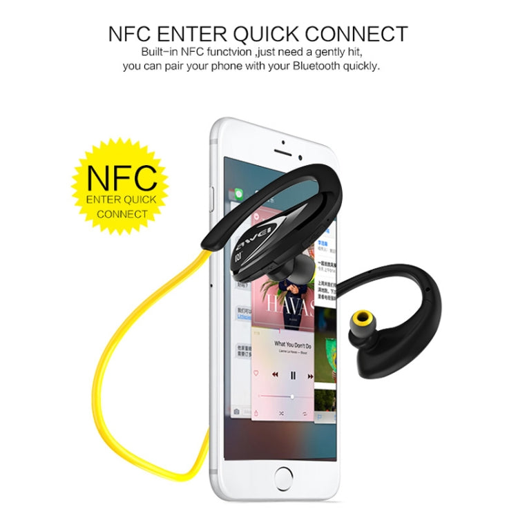 AWEI A880BL impermeable deportes Bluetooth CSR4.1 auriculares estéreo inalámbricos con función NFC, A880BL