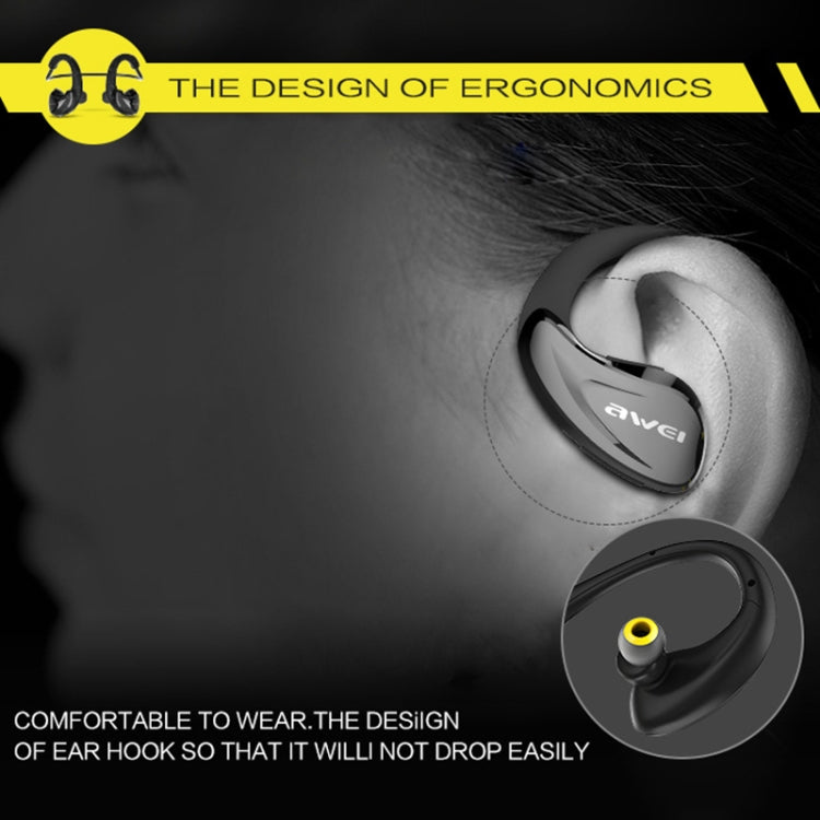 AWEI A880BL impermeable deportes Bluetooth CSR4.1 auriculares estéreo inalámbricos con función NFC, A880BL