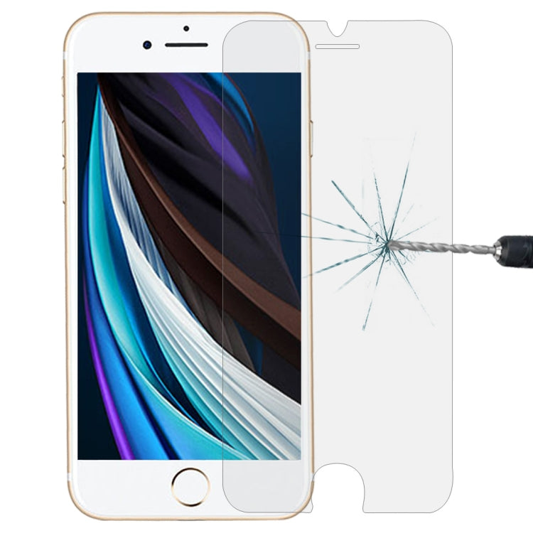Para iPhone SE 2022 / SE 2020 Película de vidrio templado con borde de arco grande, For iPhone SE 2022 (1pcs)