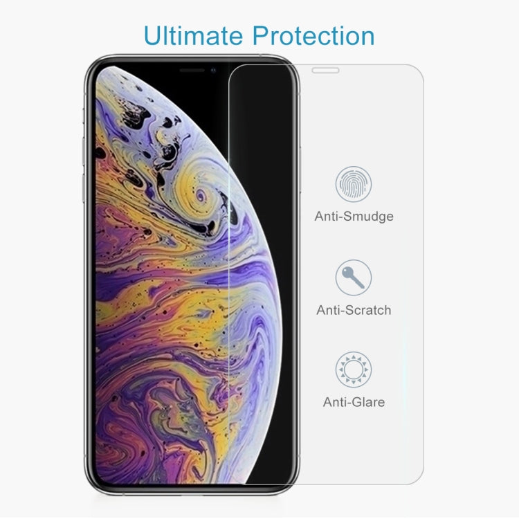 Para iPhone XS Max / 11 Pro Max 9H 2.5D Película de vidrio templado, For iPhone XS Max(1pc)