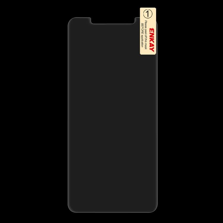 Para iPhone X 10 piezas ENKAY 0,26 mm 9H Dureza 2.5D Película de pantalla de vidrio templado curvado, For X(0.26mm)