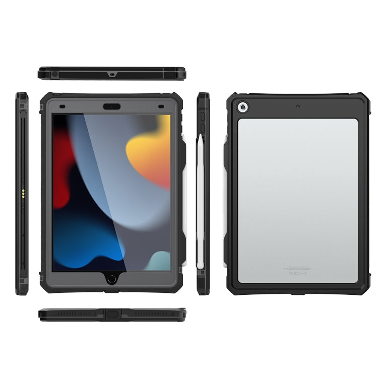 Para iPad 10.2 2021 RedPepper Funda protectora para tableta PC + PET + TPU impermeable a prueba de golpes, For iPad 10.2 2021
