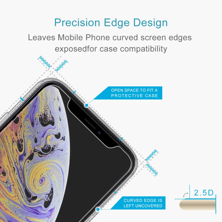Película de vidrio templado 2.5D 9H de 0,3 mm para iPhone 11 Pro Max / XS Max, For iPhone 11 Pro Max / XS Max(1 PC)