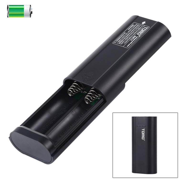 Cargador de batería TOMO P2 USB Smart 2 con luz indicadora para batería de iones de litio 18650, TOMO P2