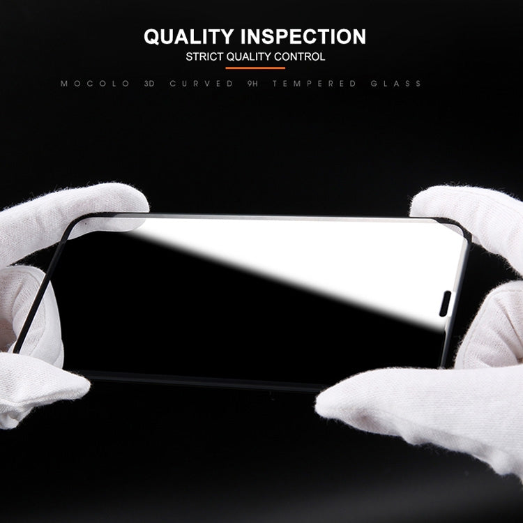 Para iPhone 11 / XR mocolo 0,33 mm 9H Película de vidrio templado de borde redondo 3D, iPhone XR