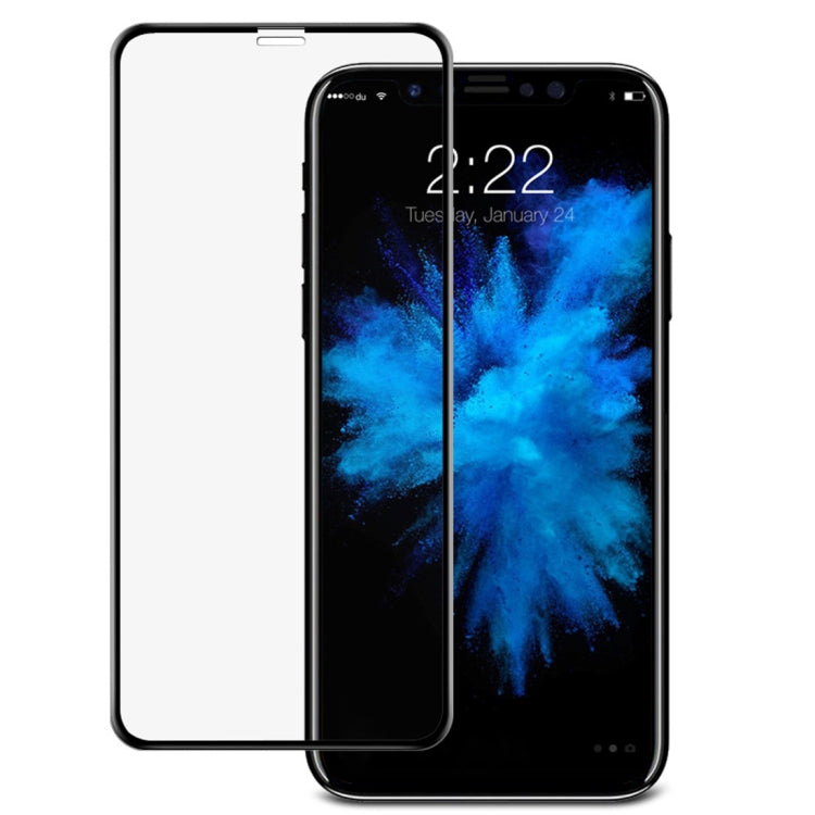 Para iPhone X IMAK 9H Dureza superficial Película de vidrio templado de pantalla completa, For iPhone X