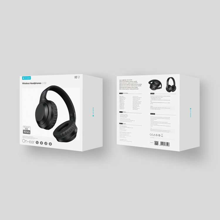 ROCK Space O2 HiFi Bluetooth 5.0 Auriculares inalámbricos con micrófono, compatible con tarjeta TF, Space O2