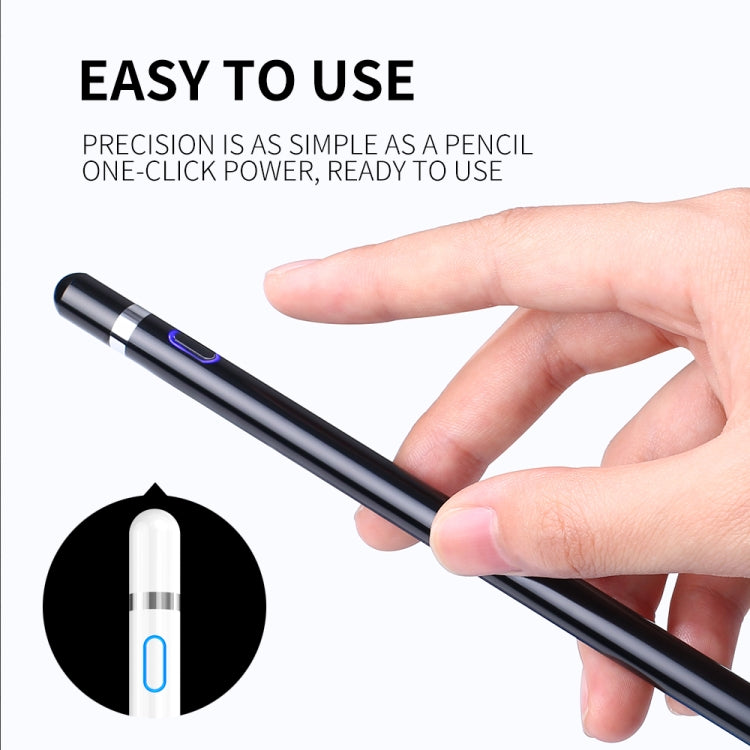 JOYROOM JR-K811 Excelente serie Micro USB recargable lápiz capacitivo activo con tapa magnética, compatible con Android e IOS