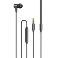 Awei L2 Auricular estéreo con cable y enchufe de 3,5 mm con micrófono