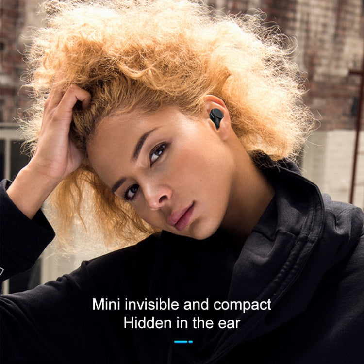 Awei T55 TWS Bluetooth V5.0 Ture Auriculares deportivos inalámbricos con estuche de carga portátil