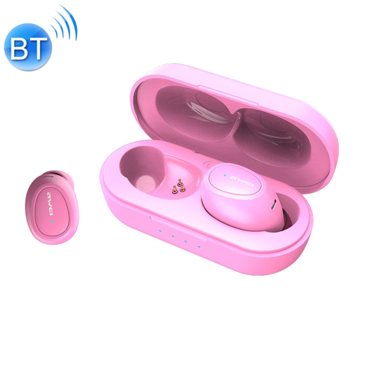 awei T16 TWS Bluetooth V5.0 Ture Auriculares deportivos inalámbricos con estuche de carga