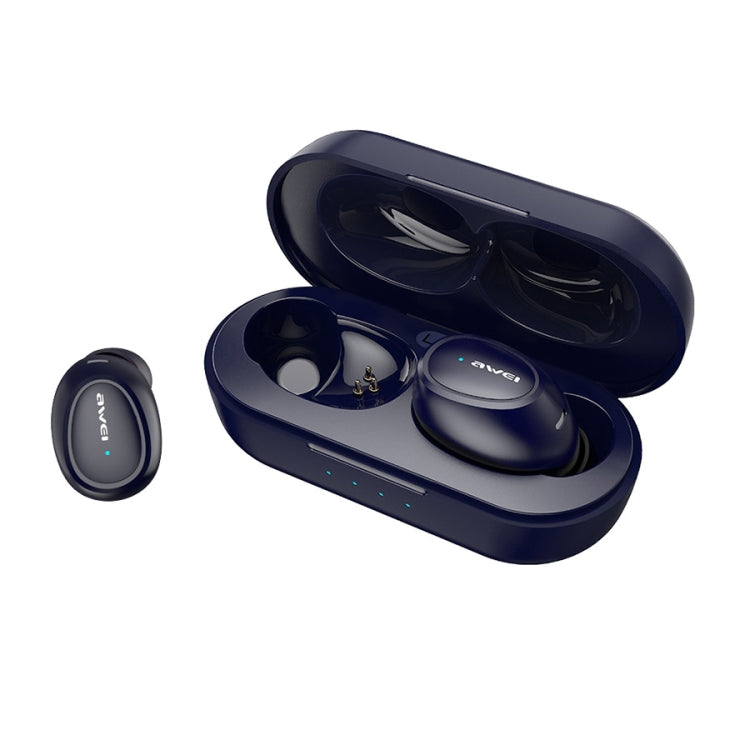 awei T16 TWS Bluetooth V5.0 Ture Auriculares deportivos inalámbricos con estuche de carga