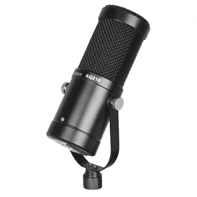 Micrófono condensador para grabación en vivo de canciones AQ-210 K