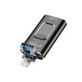 Richwell 3 en 1 64G Type-C + 8 Pin + USB 3.0 Disco flash push-pull de metal con función OTG