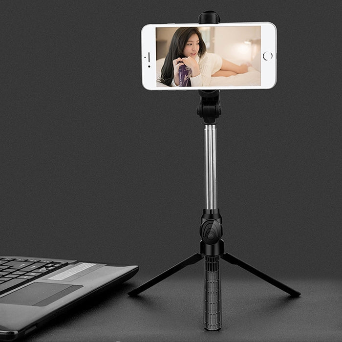 Trípode de poste con temporizador automático Bluetooth de transmisión en vivo móvil multifunción XT10