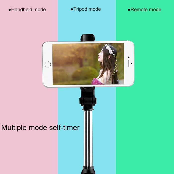 Trípode de poste con temporizador automático Bluetooth de transmisión en vivo móvil multifunción XT10