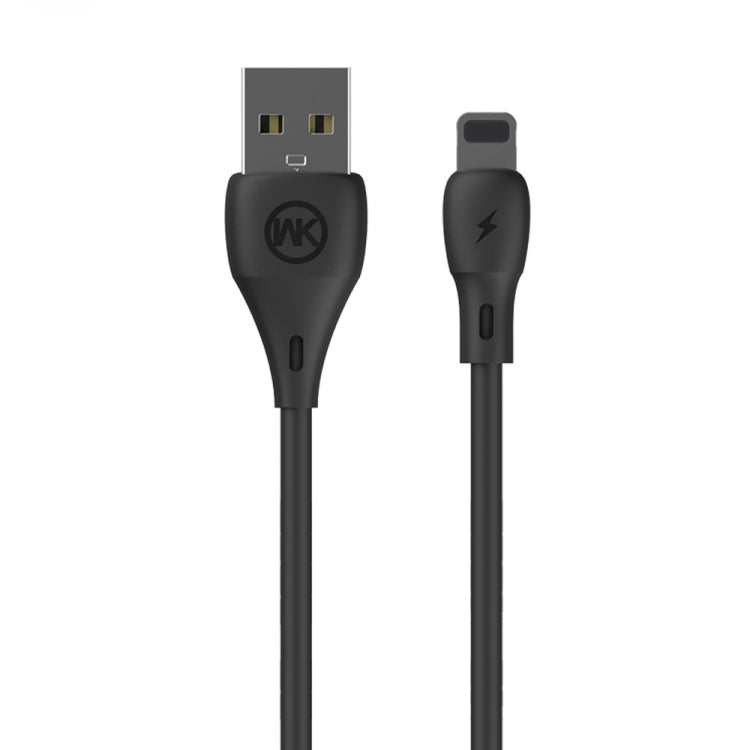 WK WDC-072 Cable de carga de sincronización de datos de 1 m, 2,1 A, serie de velocidad completa, USB a 8 pines, 8 Pin