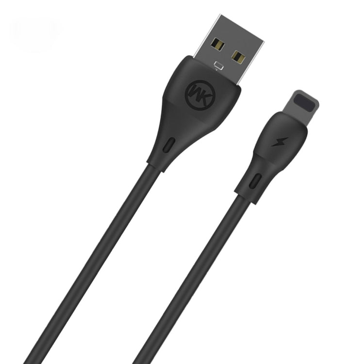 WK WDC-072 Cable de carga de sincronización de datos de 1 m, 2,1 A, serie de velocidad completa, USB a 8 pines, 8 Pin