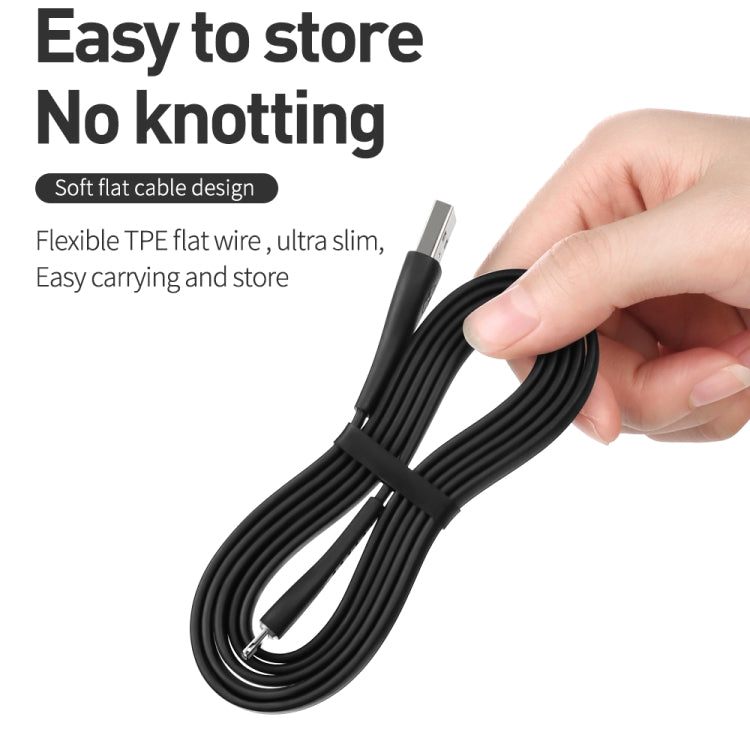 Mcdodo CA-6361 Cable LED de 8 pines a USB serie Flying Fish, longitud: 1,2 m