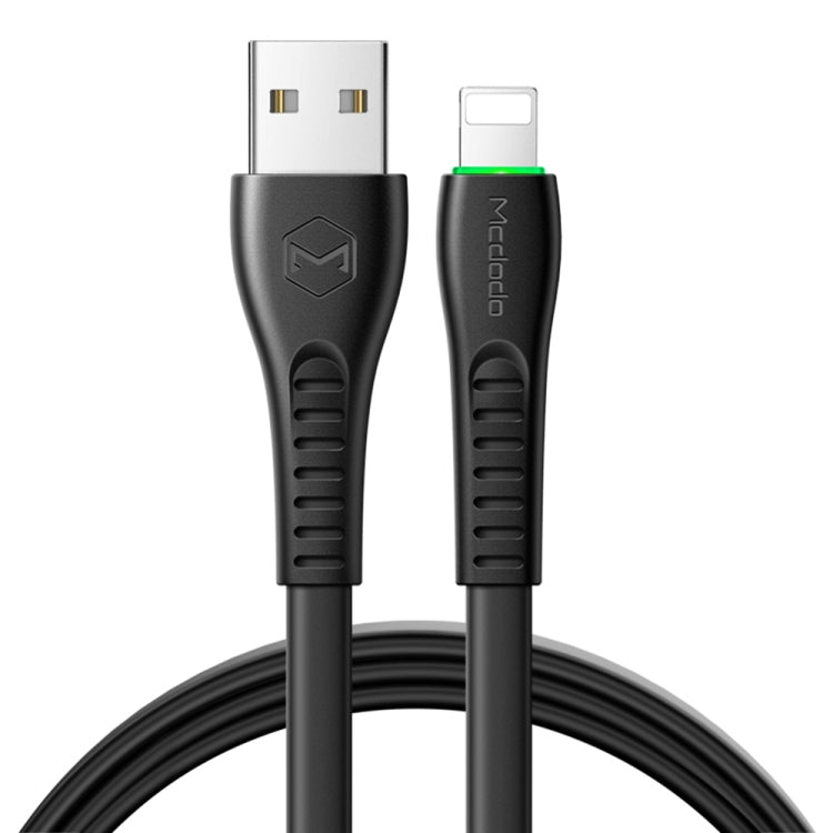 Mcdodo CA-6362 Flying Fish Series Cable LED de 8 pines a USB, longitud: 1,8 m