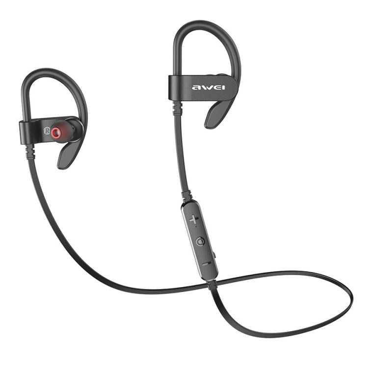 Awei WT50 IPX4 Auricular inalámbrico Bluetooth impermeable montado en la oreja con micrófono, WT50