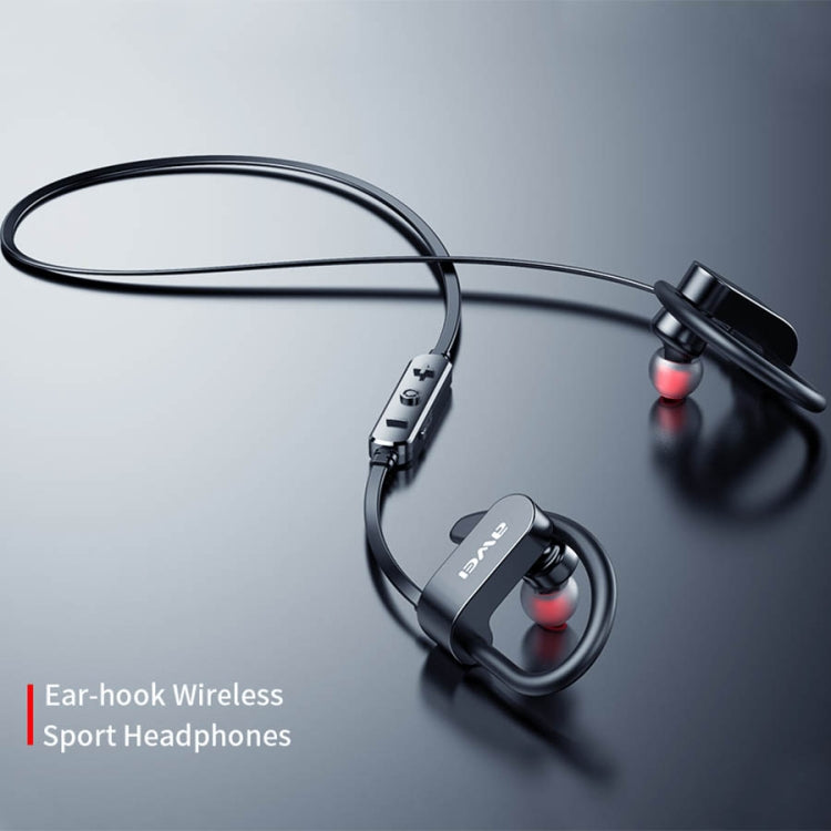 Awei WT50 IPX4 Auricular inalámbrico Bluetooth impermeable montado en la oreja con micrófono, WT50