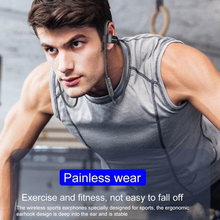 Awei WT50 IPX4 Auricular inalámbrico Bluetooth impermeable montado en la oreja con micrófono, WT50