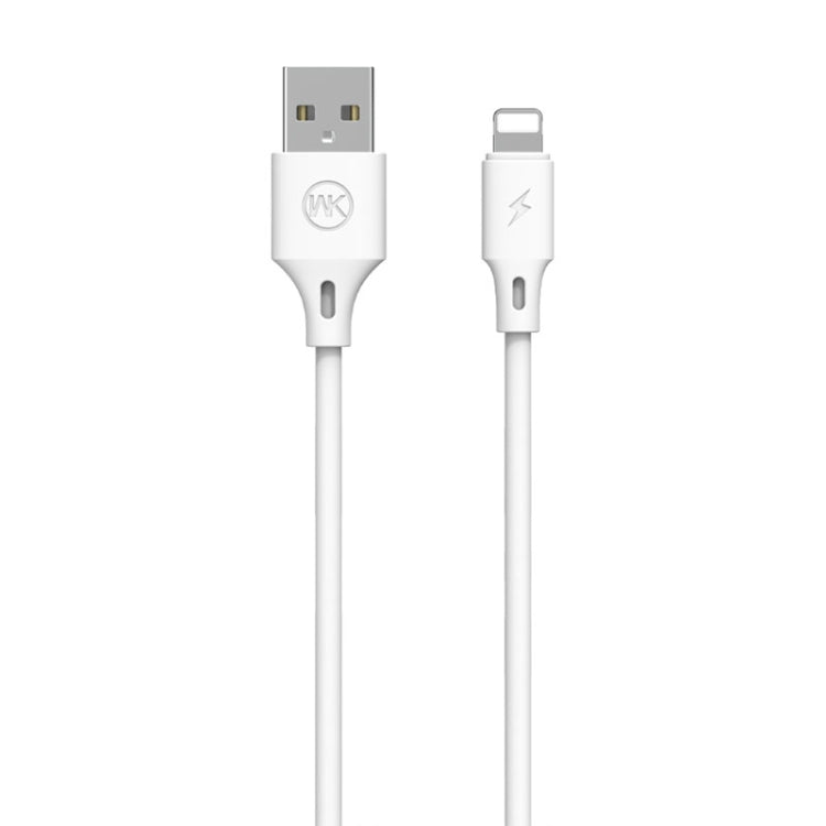 WK WDC-092 Cable de carga de sincronización de datos USB a 8 pines serie Pro de velocidad máxima de salida máxima de 3 m 2,4 A, 3m 8 Pin
