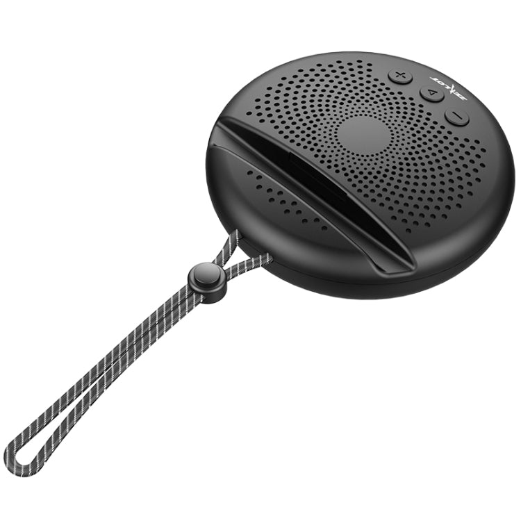 ZEALOT S24 Altavoz Bluetooth estéreo portátil con cordón y soporte para ranura para tarjeta móvil, admite llamadas manos libres y tarjeta TF, S24